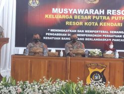 KBPP Polri Kota Kendari Gelar Musres Pemilihan Ketua Resor Kota Kendari