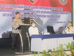 Kapolda Sulsel Buka Pelatihan Pembinaan Peningkatan Kemampuan PPNS