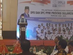 Pengurus dan Ketua DPD – DPC PPWI Sultra Periode 2020-2025 Resmi Dilantik