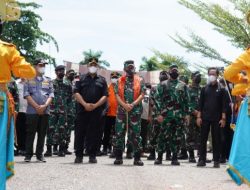 Kunker ke Konut, Pangdam Hasanuddin Disambut oleh Bupati Dr. H. Ruksamin