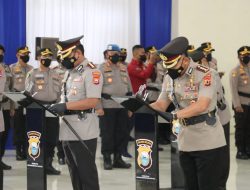 Kapolda Sulsel Pimpin Sertijab dan Lantik PJU serta Pejabat Defenitif Kabid Humas