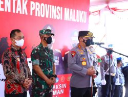 Kapolri Minta Forkopimda Maluku Terus Lakukan Akselerasi Vaksinasi Kejar Target 70 Persen