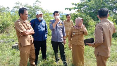 Wabup Konut Tinjau Lokasi Pembangunan Pasar di Kecamatan Asera