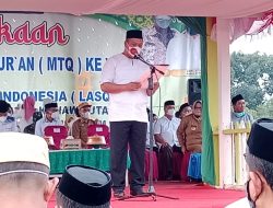 Bupati Ruksamin Resmi Buka MTQ ke-VIII dan Festival Qasidah Skala Besar ke-IV Tingkat Kabupaten