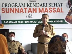 Wali Kota Sulkarnain Hadiri Program Kendari Sehat