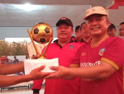 Turnamen Sepak Bola Bupati Cup II Tahun 2022 Resmi Ditutup, Kecamatan Loea Keluar sebagai Jauara I