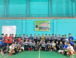 Gelar Turnament Badminton, Kapolres Konut: Ini sebagai Ajang Silaturahmi Polri dan Masyarakat