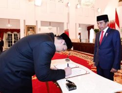 Presiden Jokowi Lantik Dito Ariotedjo sebagai Menpora