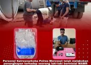 Diduga Edarkan Sabu MAMR Diamankan Satresnarkoba Polres Morowali