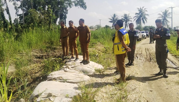 Bupati Konawe Tinjau Langsung Tanggul Rawan Jebol di Desa Langgonawe